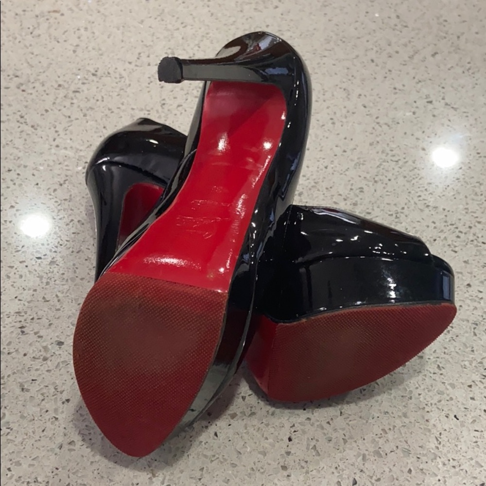 Authentic Christian Louboutin Platform Stilettos - Picture 4 of 7